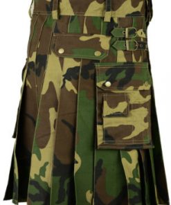 Camo Army Military Kilt