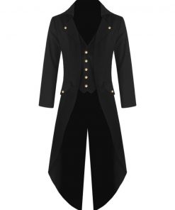 Black Men Gothic Jacket
