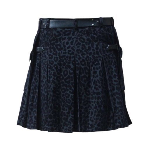 Black Leopard Utility Kilt - Image 3