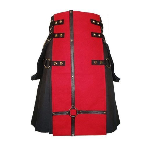 Cross Red Utility Kilt
