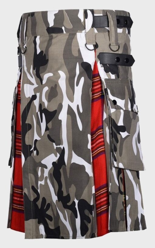 Camo Tartan Hybrid Kilt