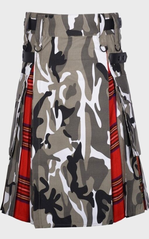 Camo Tartan Hybrid Kilt