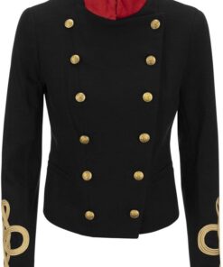 Buy Military Jacket Women | Embroidery Work | ukkilt.co.uk