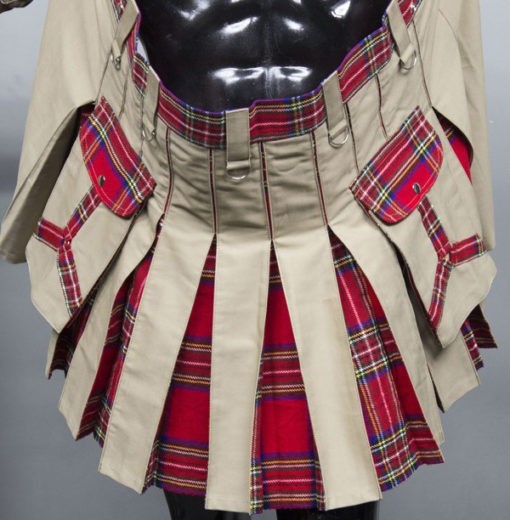 Khaki New Hybrid Kilt - Image 4
