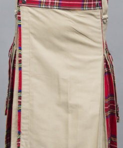 Khaki New Hybrid Kilt