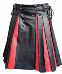 Fashion Leather Kilt