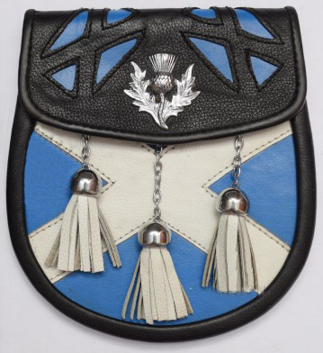 Scottish Flag Traditional Sporran