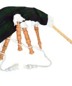 Rosewood Blackwatch Tartan Mini Bagpipe