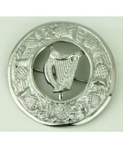 Irish Harp Brooch