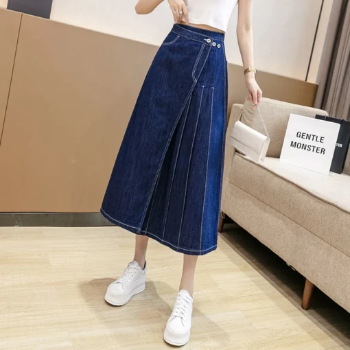 Women Denim Skirt - Image 4