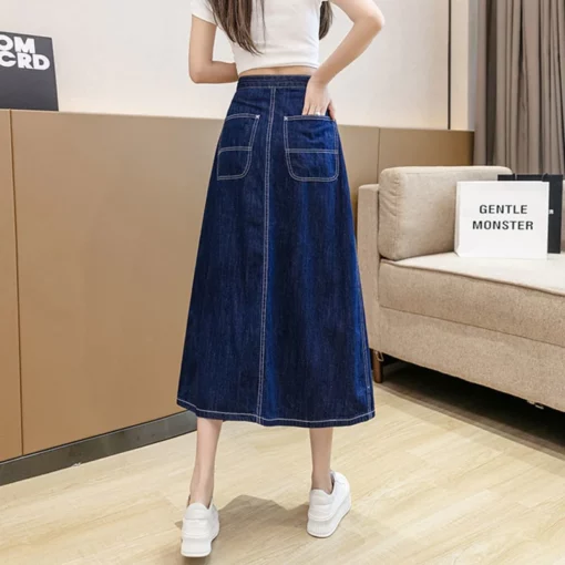 Women Denim Skirt - Image 2
