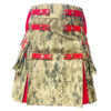 Men Digital Camo Hybrid Kilt