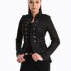 Buy Wool Female Military Style Jacket