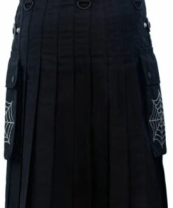 Black Spiderman Kilt