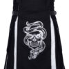 Skull Brocade Hybrid Kilt