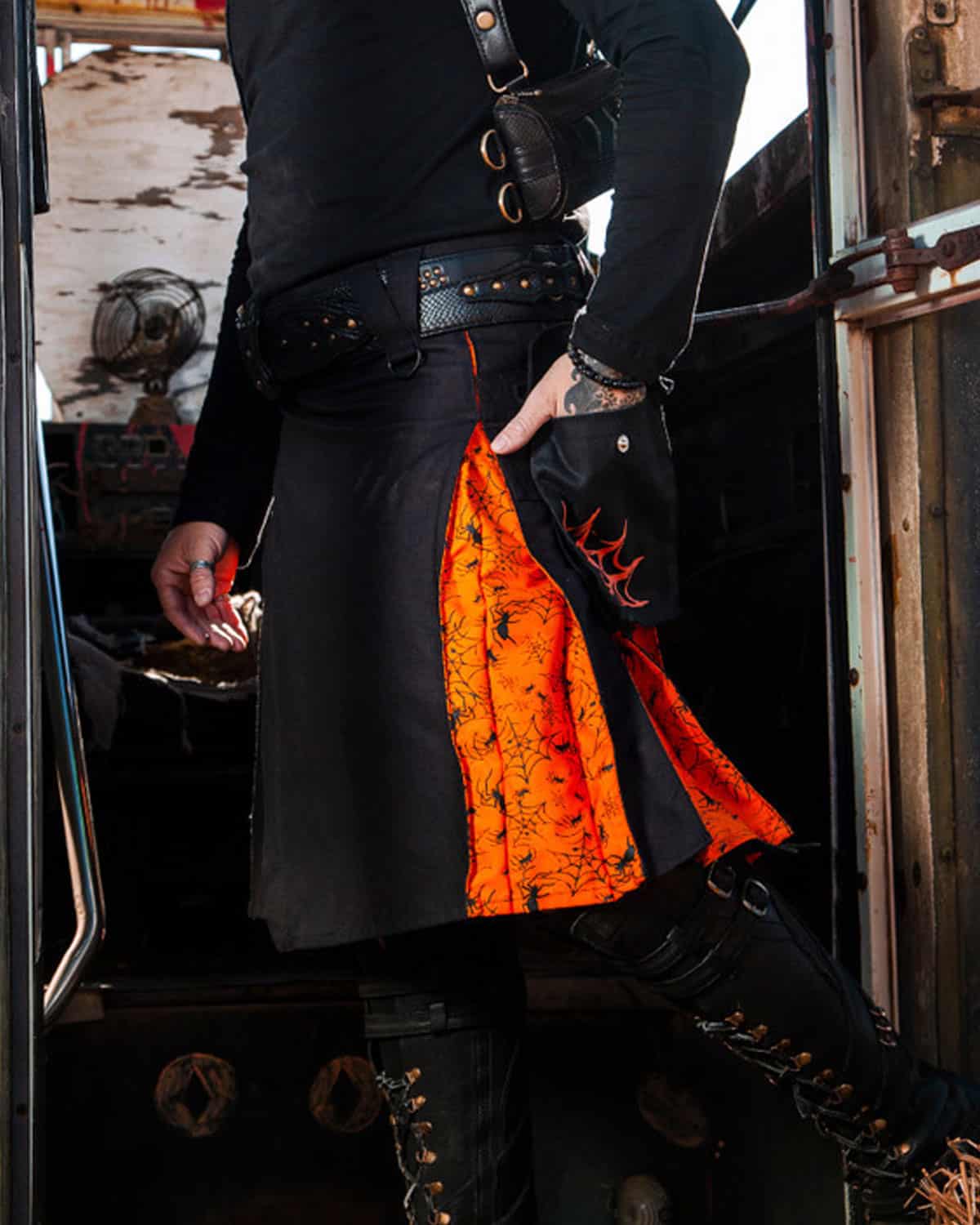 Buy Spooky Spider Kilt