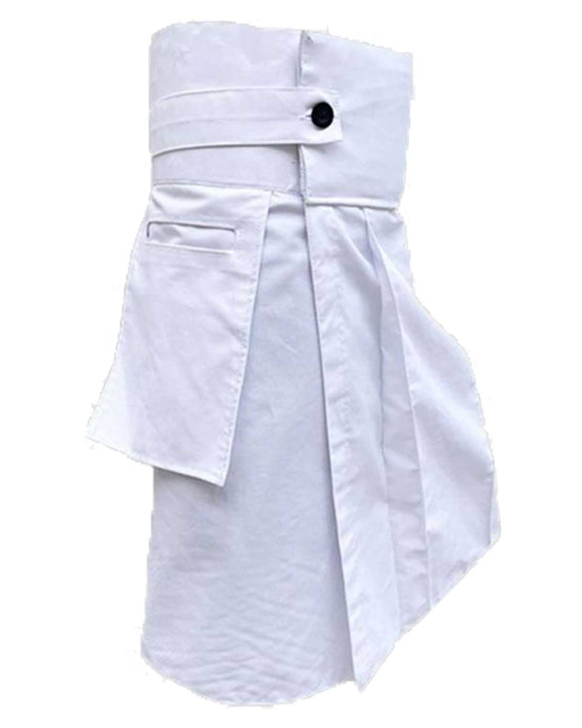 White Utility Modern Kilt