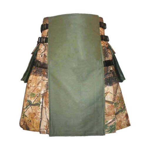 Men Camo Hybrid Kilt