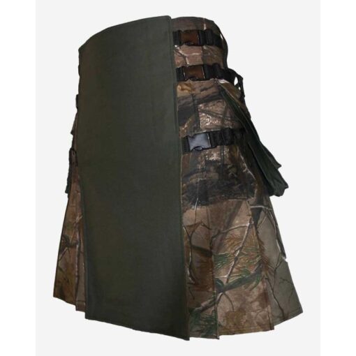 Men Camo Hybrid Kilt