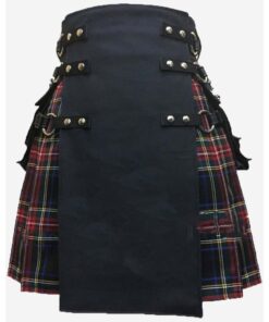 Tartan Cotton Canvas Utility Kilt