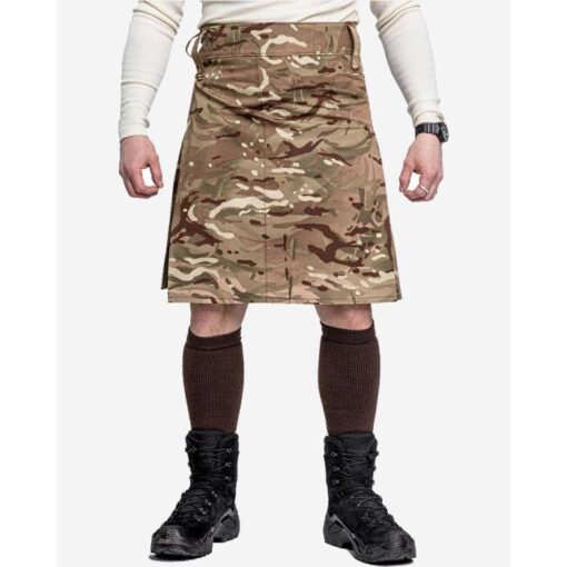 Multi Camo Up Kilt