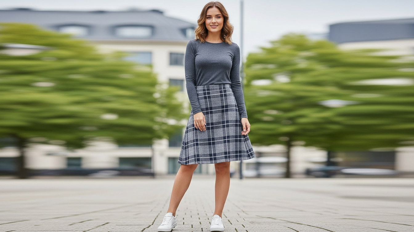 casual kilt for women