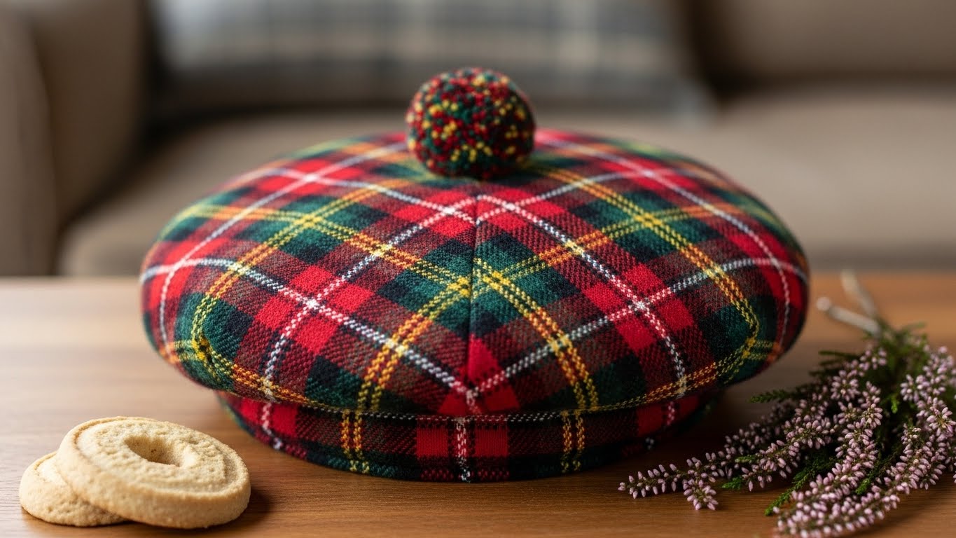 mens Scottish hat wool winter cap