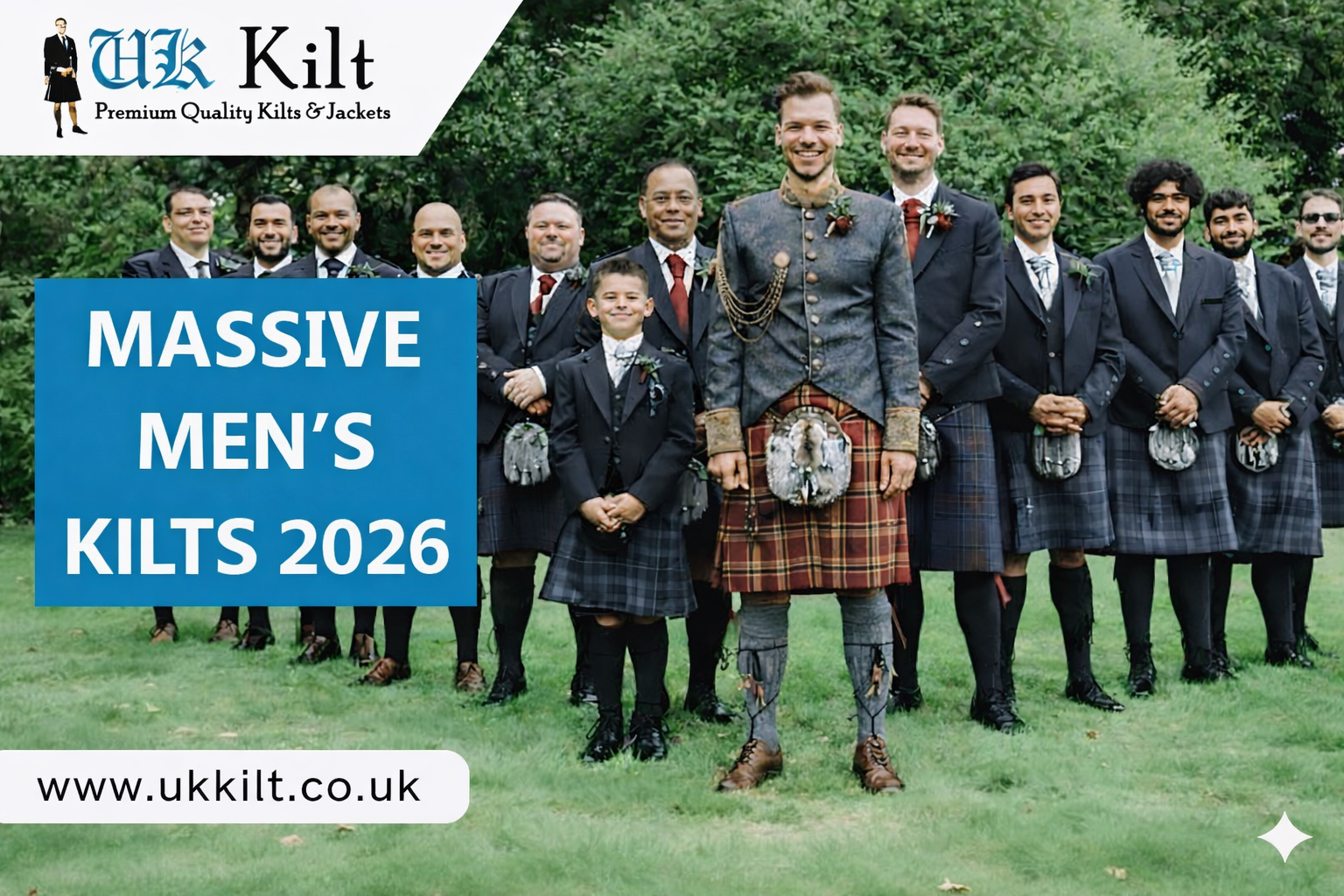 Kilts for Sale UK – Scottish & Custom Kilts Online